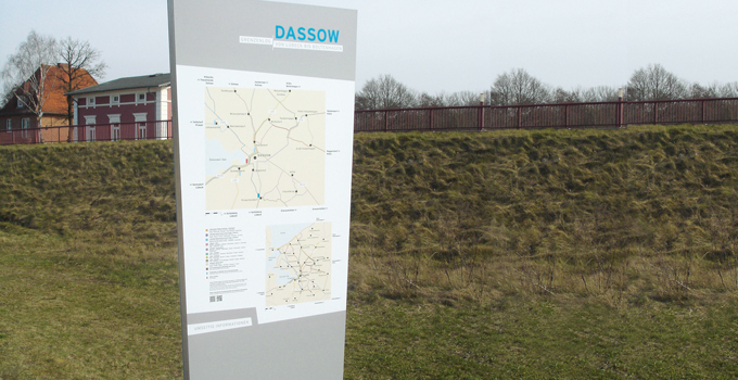 Grenzstele in Dassow