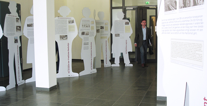 Ausstellungstafeln