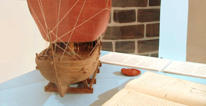 Ausstellungsvitrine